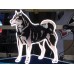 New Husky Porcelain Neon Sign 72 " W x 58" H